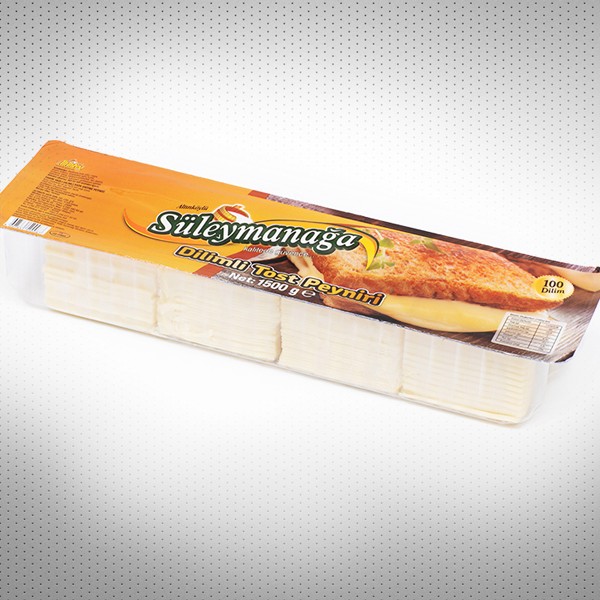 Süleymanağa Dilimli Tost Peyniri 1500gr